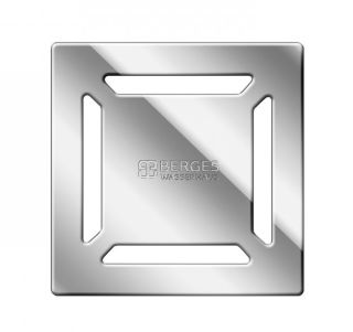 Душевой трап Berges Platz Norma 091159 15см хром глянец